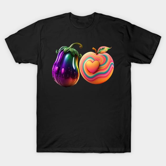 Get your daily fruit and vedge v1 (no text) T-Shirt by AI-datamancer